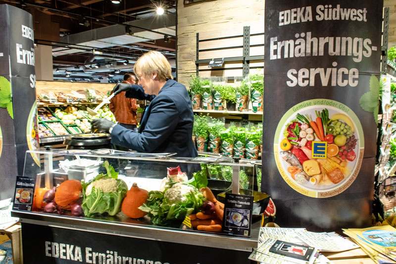 Ernährungsstand der Edeka