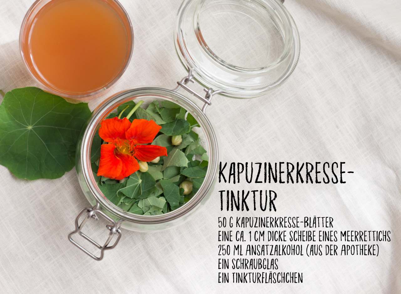 Kapuzinerkresse-Tinktur