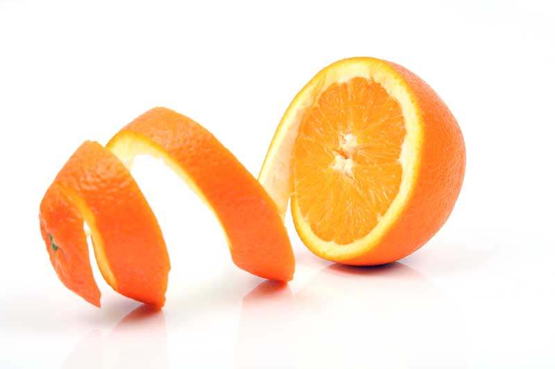 Orangenschalen