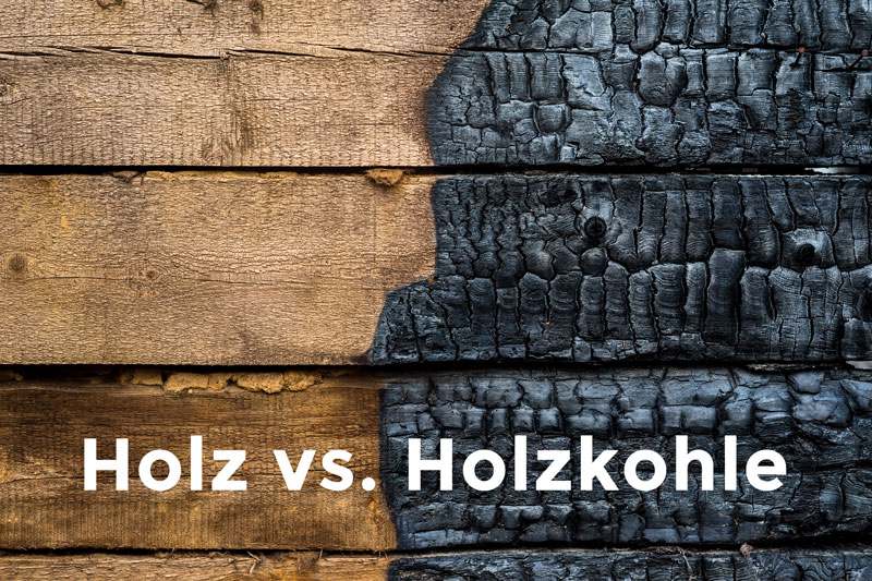 Holz VS. Holzkohle