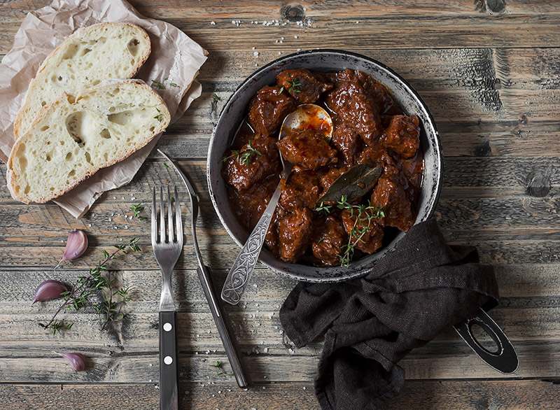 Leckeres und einfaches Gulasch Zuhause kochen