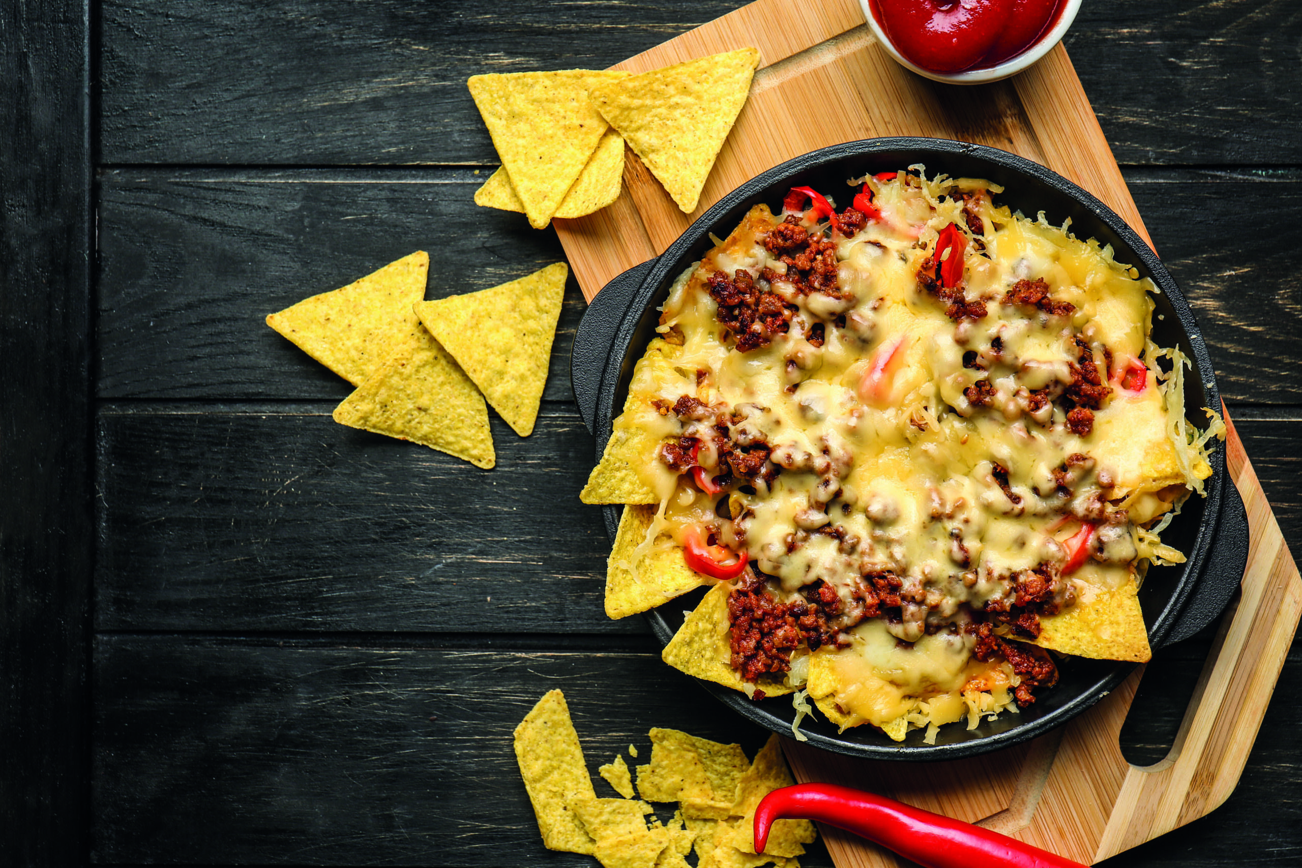 Überbackene Nachos mit Hackfleisch | HACO ErlebnisEinkaufszentrum